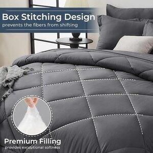 3 Pieces Queen Comforter Set